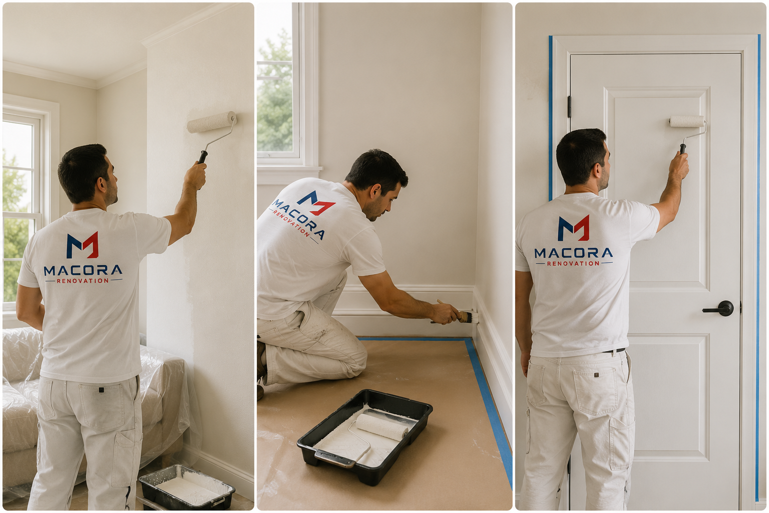 Interior painting by Macora Renovation